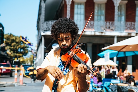 Professional violinist